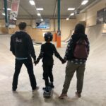 die ersten Besucher kommen